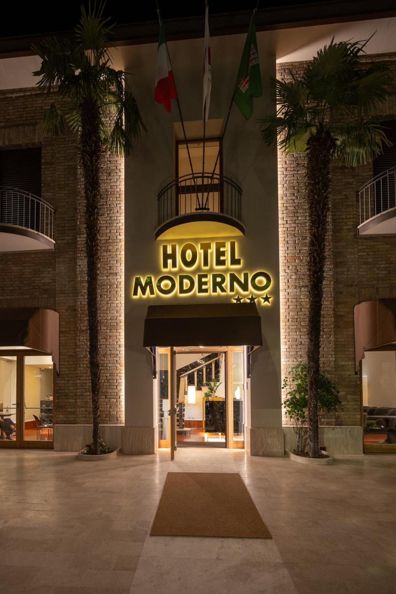 Hotel Moderno Assisi Bagian luar foto